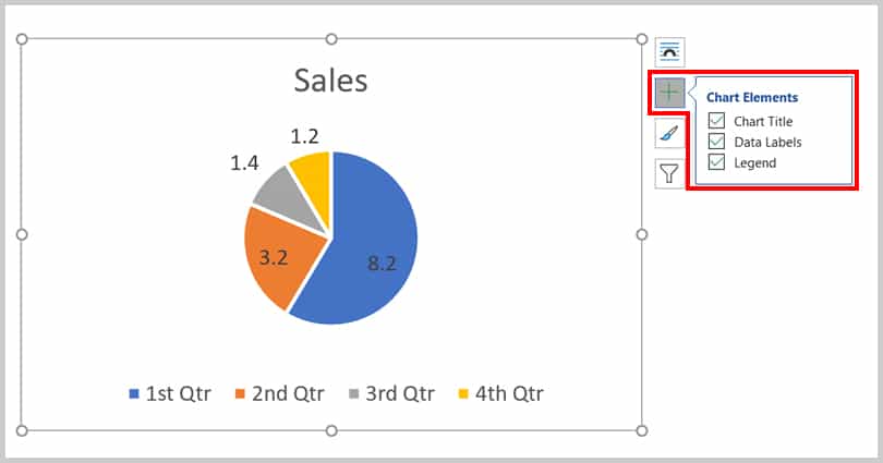 chart drop line color in word 2016 for mac