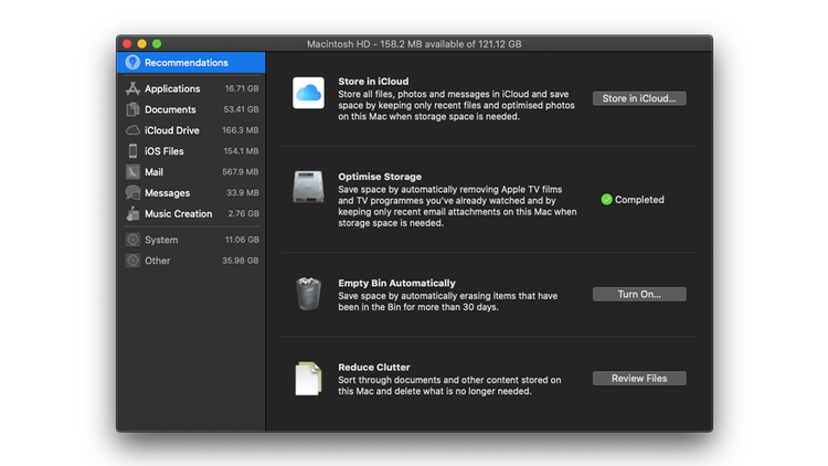manage lots of different information for a film mac app